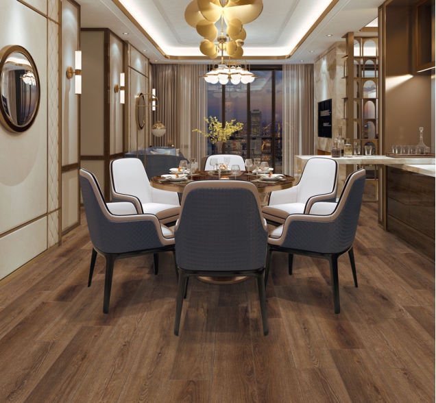 SPC ламинат "CronaFloor" Wood 4V Дуб Регин (1200*180*4 мм) — купить в Дзержинске