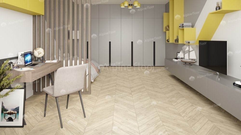 LVT плитка "Alpine Floor" Сонома (555*127*2,5 мм) — купить в Дзержинске