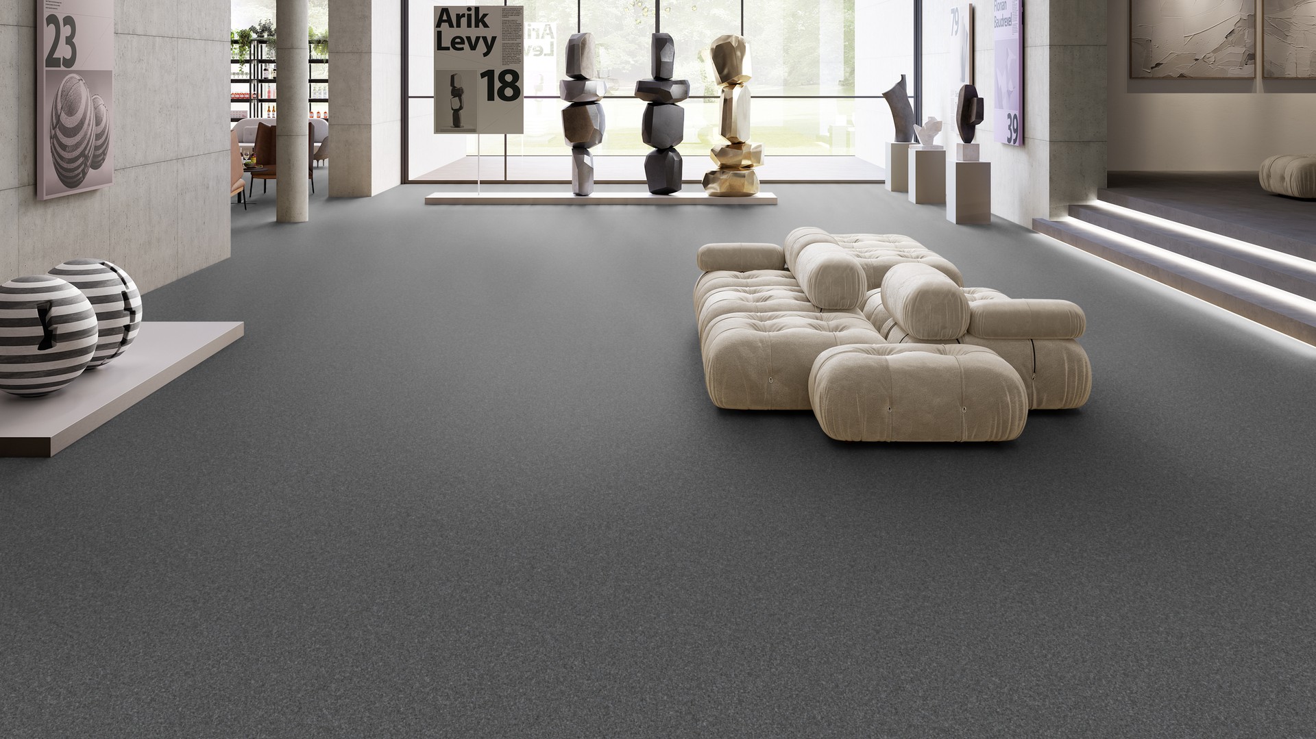 Ковровая плитка Medusa Tile 98 (500*500*5 мм) — купить в Дзержинске