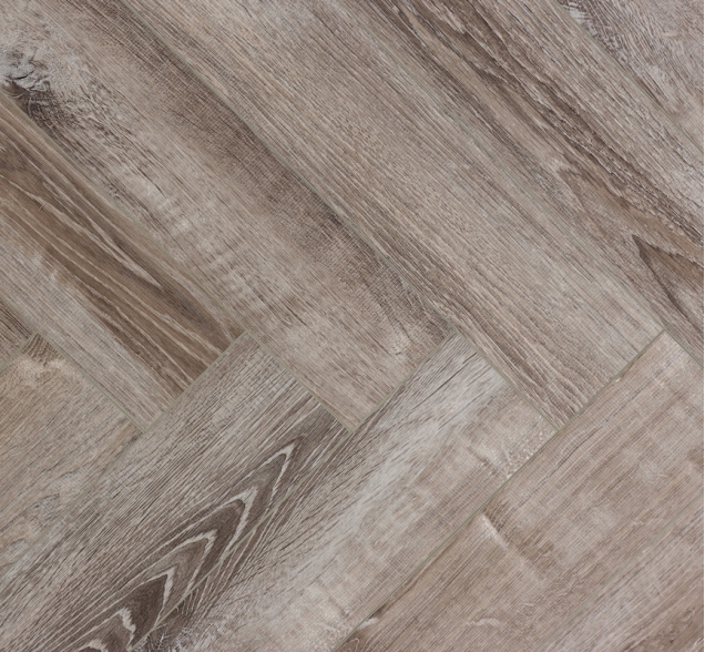 Виниловый ламинат SPC "Cronafloor" Herringbone Дуб Тулон (640*128*4,5 мм) — купить в Дзержинске