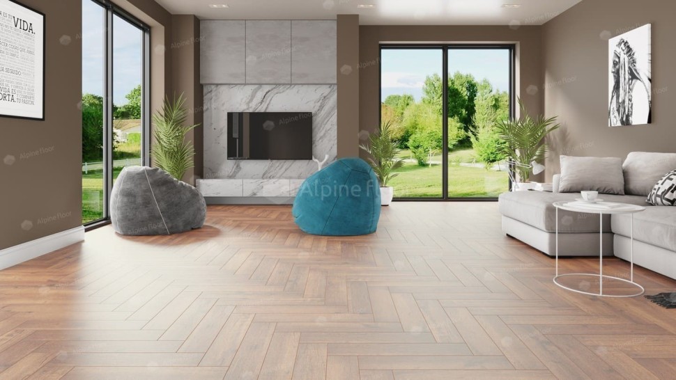 Виниловая плитка "Alpine Floor" Parquet LVT Дуб Royal (590*118*2,5 мм) — купить в Дзержинске