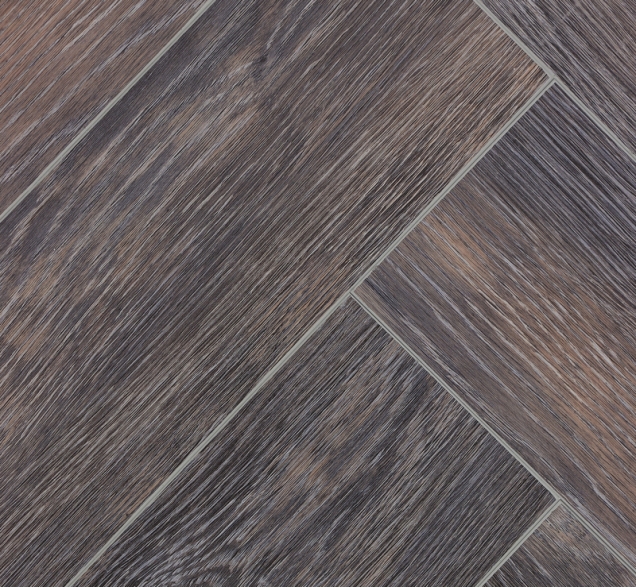 Виниловый ламинат SPC "Cronafloor" Herringbone Дуб Бордо (640*128*4,5 мм) — купить в Дзержинске