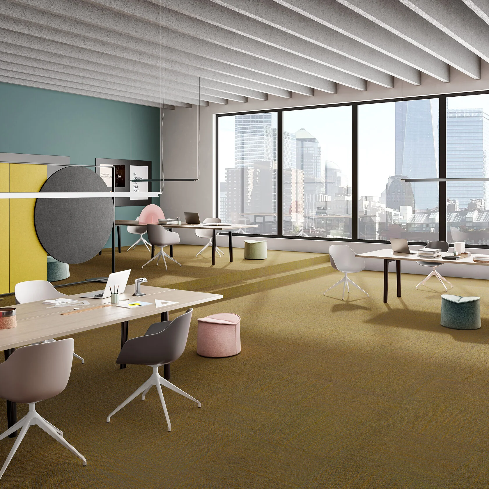 Ковровая плитка Marvel Tile 98 (500*500*6 мм) — купить в Дзержинске