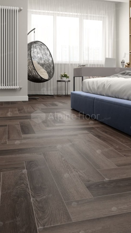 Виниловая плитка "Alpine Floor" Parquet LVT Фафнир (590*118*2,5 мм) — купить в Дзержинске