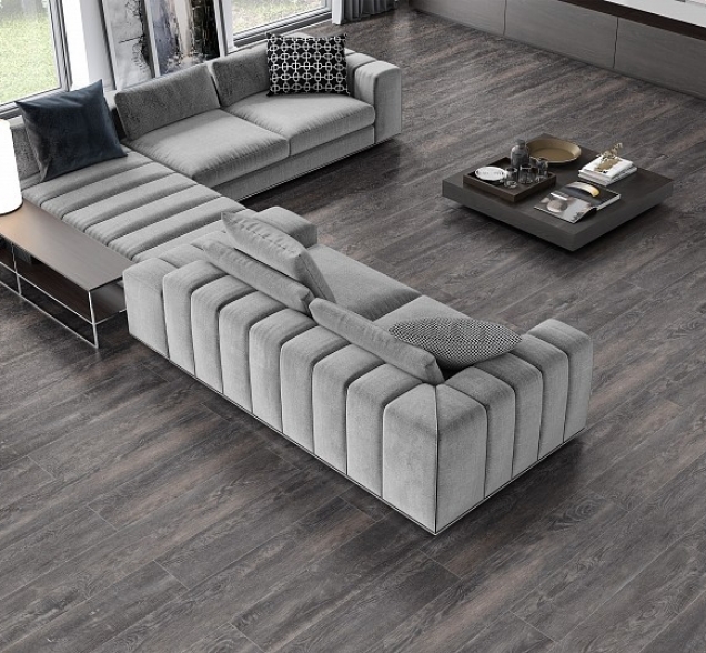 SPC ламинат "CronaFloor" Nano 4V Дуб Морёный (1200*180*3,5 мм) — купить в Дзержинске