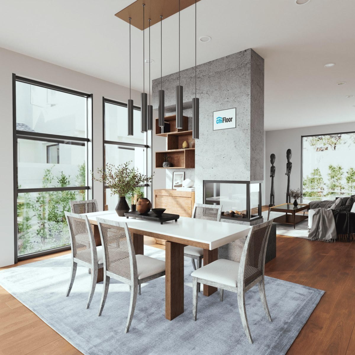 Виниловое напольное покрытие ScandiWood 18 Дуб Корица (180*1220*5 мм) — купить в Дзержинске