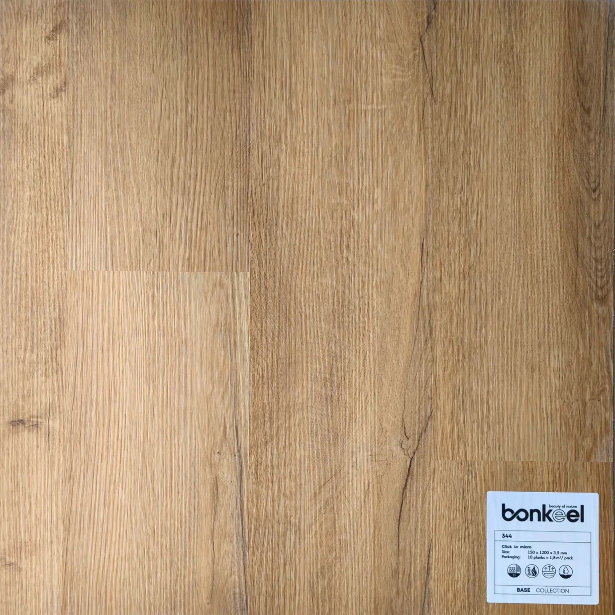 Плитка ПВХ "Bonkeel" Base New 344 (1220*150*3,5 мм) — купить в Дзержинске