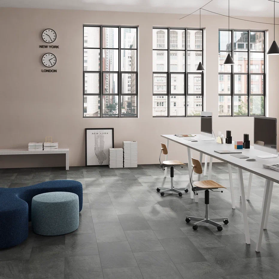 SPC ламинат "Invictus" Groovy Granite Steel (603*298*6мм) — купить в Дзержинске