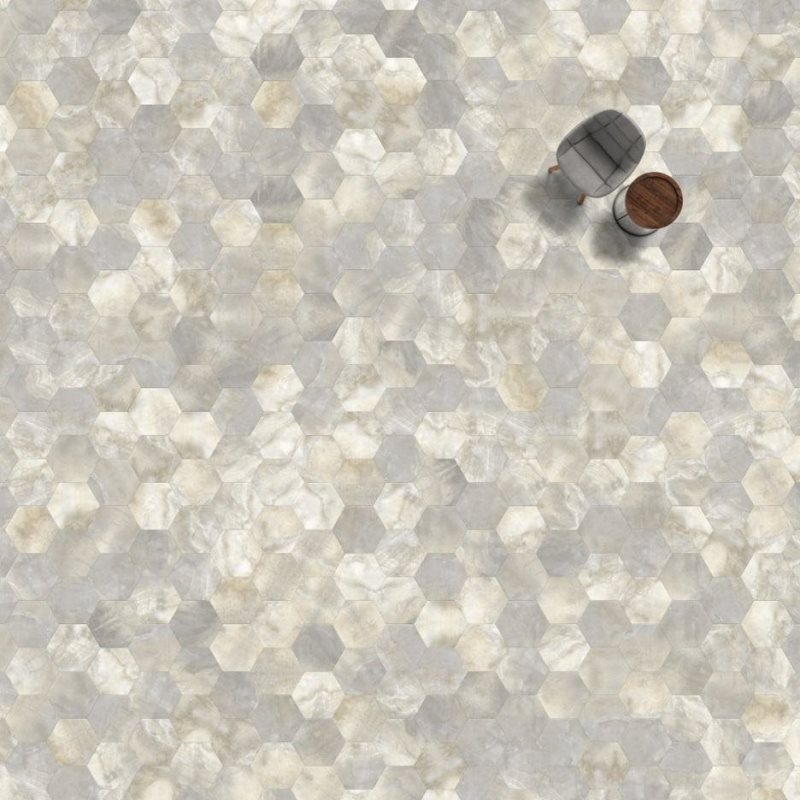 Виниловая плитка Big Hexagon 294 (452,64*392*2,5 мм) — купить в Дзержинске
