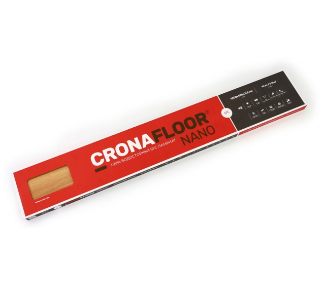 SPC ламинат "CronaFloor" Nano 4V Дуб Античный (1200*180*3,5 мм) — купить в Дзержинске
