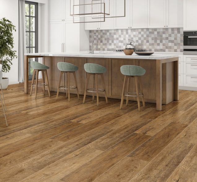 SPC ламинат "CronaFloor" Wood 4V Дуб Робуста (1200*180*4 мм) — купить в Дзержинске