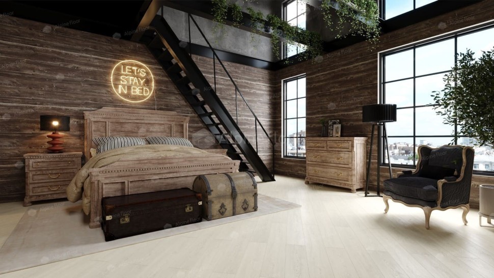 Виниловый ламинат "Alpine Floor" Classic Light MC Дуб Арктик (1220*183*3,5 мм) — купить в Дзержинске