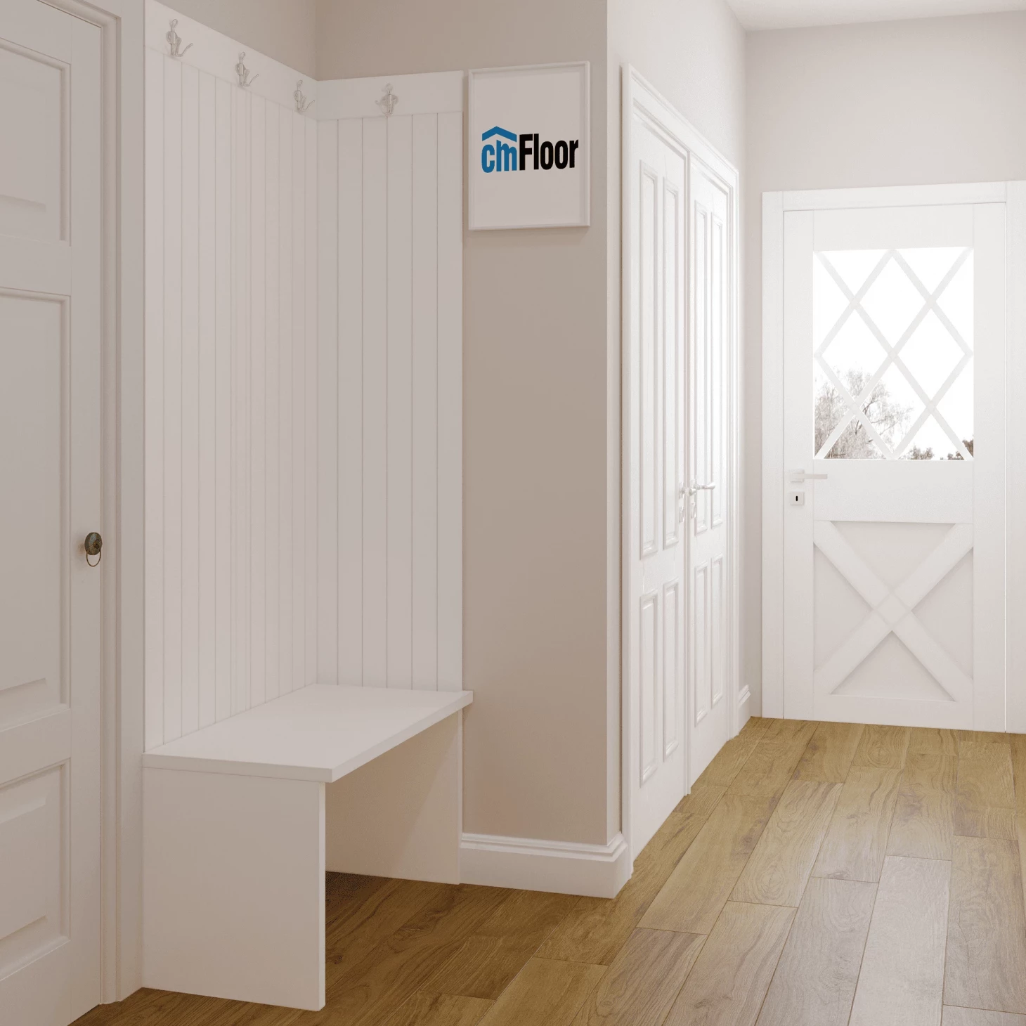 SPC плитка для пола Орех Американский (1220*180*4 мм) — купить в Дзержинске