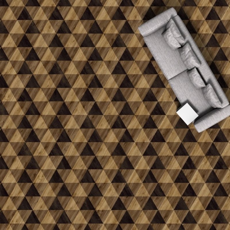 Виниловая плитка Triangles 362 (452,64*392*2,5 мм) — купить в Дзержинске