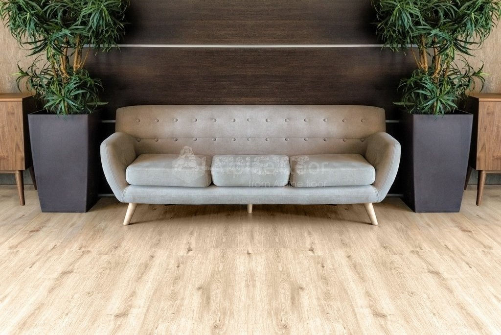Замковая ПВХ плитка "Alpine Floor" Дуб Ваниль  (1220*183*4мм) — купить в Дзержинске