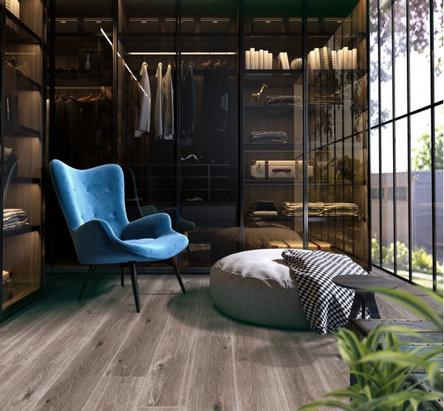 SPC ламинат "CronaFloor" Wood 4V Дуб Хельсинки (1200*180*4 мм) — купить в Дзержинске