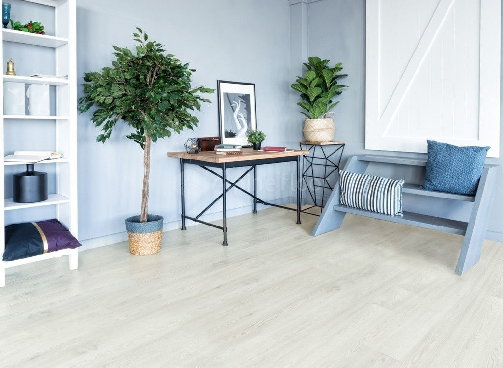 Кварцвиниловая плитка "Alpine Floor" Дуб Светлый  (1219*184*2мм) — купить в Дзержинске