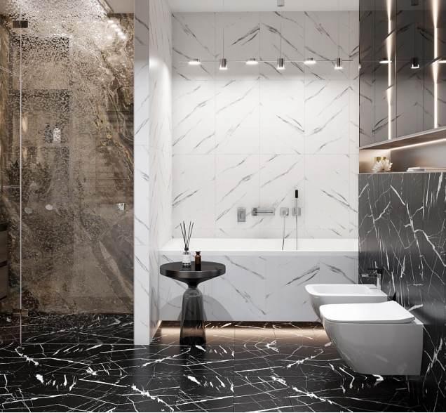 SPC ламинат "CronaFloor" Stone 4V Ноче (600*300*4 мм) — купить в Дзержинске