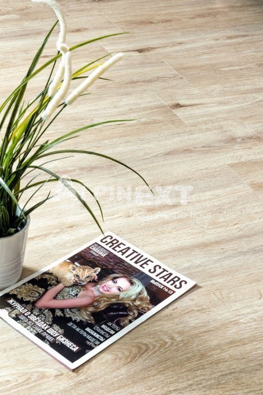 Замковая ПВХ плитка "Alpine Floor" Дуб Ваниль  (1220*183*4мм) — купить в Дзержинске