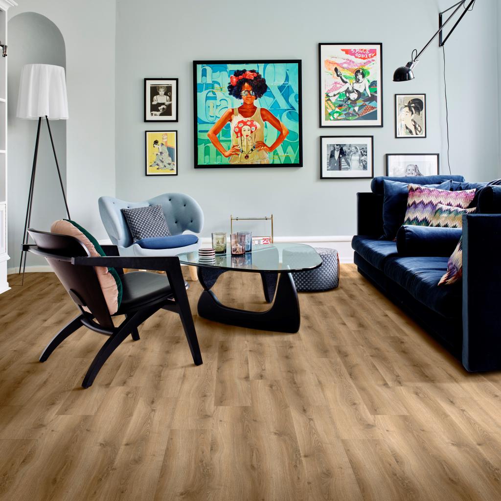 SPC ламинат "Adelar" Solida Acoustic 03826 Traditional Oak (1219*178*5 мм) — купить в Дзержинске