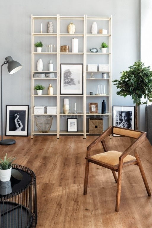 Замковая ПВХ плитка "Alpine Floor" Дуб Royal Синхронное тиснение  (1220*183*6мм) — купить в Дзержинске