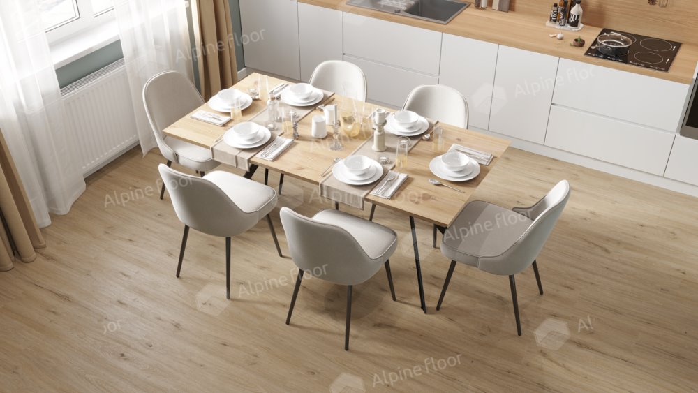 SPC Ламинат "Alpine Floor" Ларго (1220*183*4 мм) — купить в Дзержинске