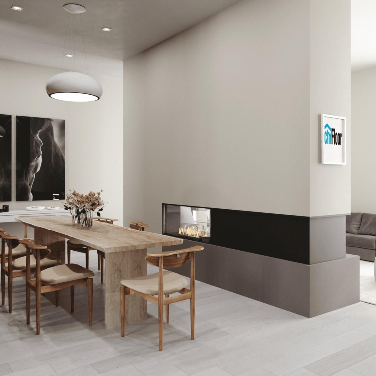 Виниловое напольное покрытие ScandiWood 02 Дуб Белый (180*1220*5 мм) — купить в Дзержинске