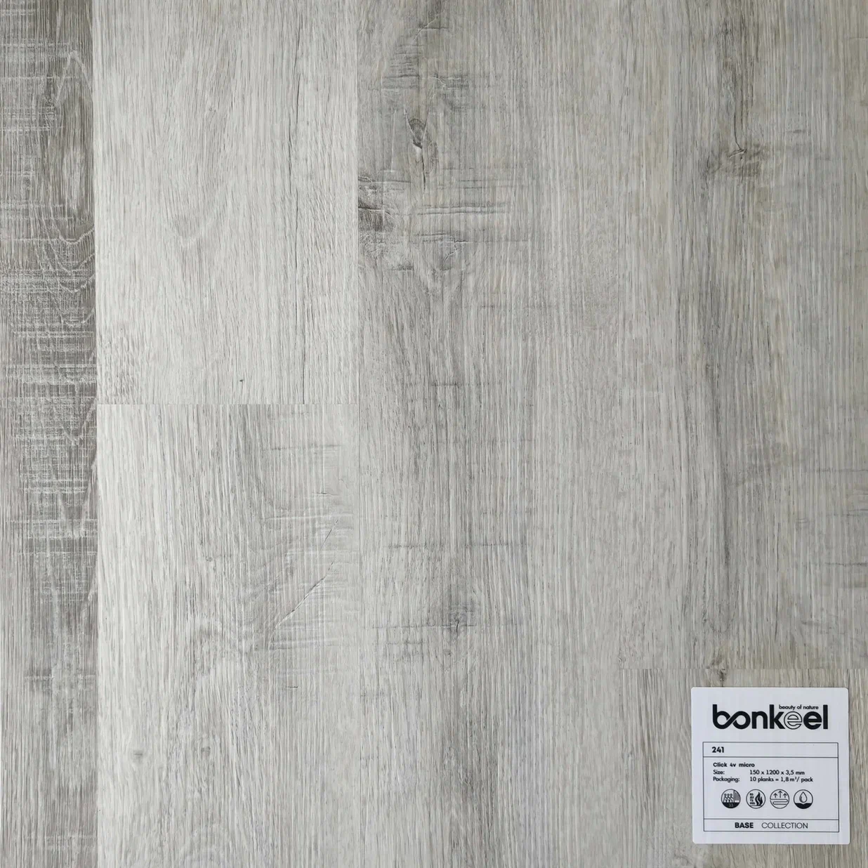 Плитка ПВХ "Bonkeel" Base New 241 (1220*150*3,5 мм) — купить в Дзержинске