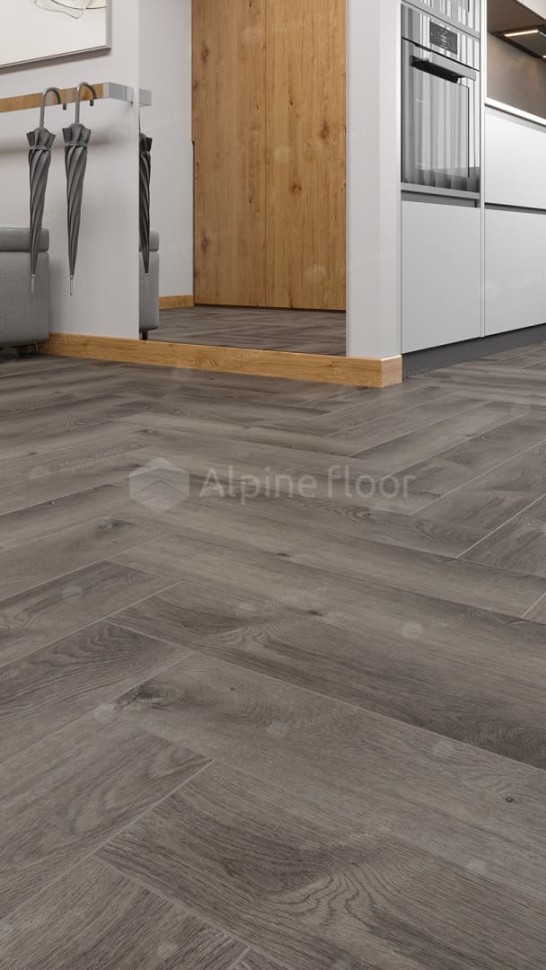 Виниловая плитка "Alpine Floor" Parquet LVT Дуб Мерга (590*118*2,5 мм) — купить в Дзержинске