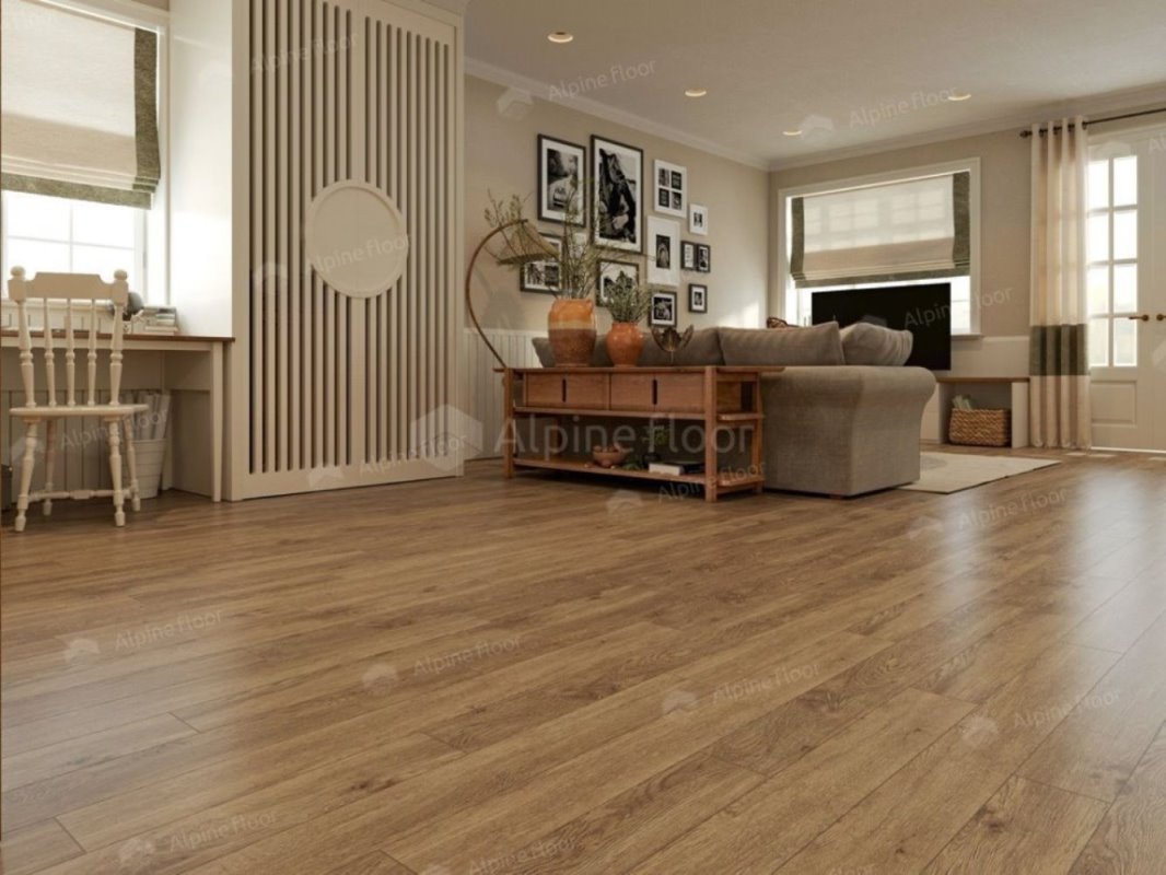 SPC Ламинат "Alpine Floor" Grand Sequoia Village Макадамия (1220*125*4 мм) — купить в Дзержинске