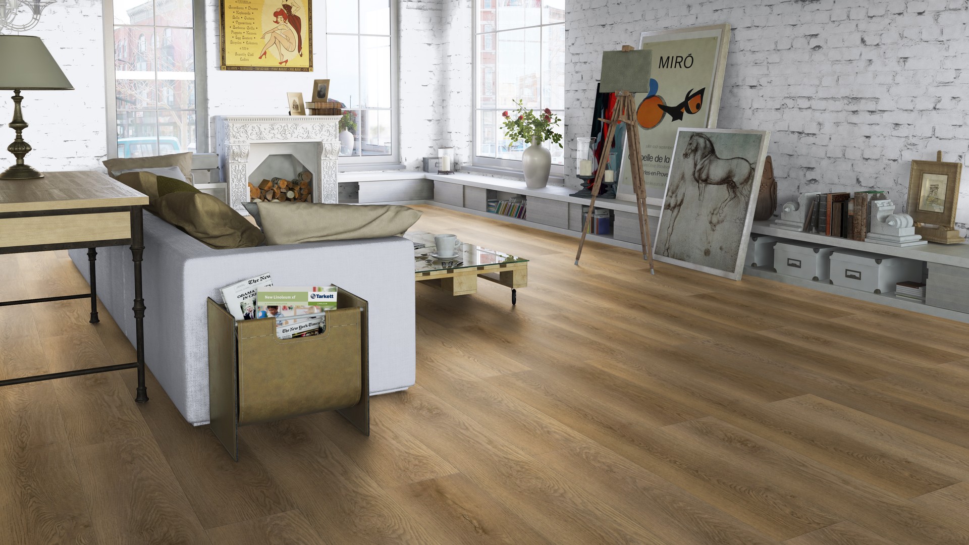 SPC ламинат "Tarkett" Deep House Stanley (1400*225*4,6 мм) — купить в Дзержинске