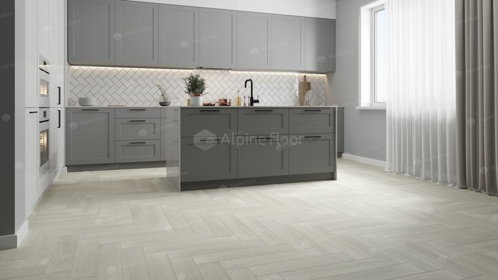 Виниловая плитка "Alpine Floor" Parquet LVT Зимний Лес (590*118*2,5 мм) — купить в Дзержинске