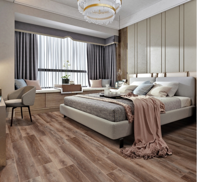 SPC ламинат "CronaFloor" Wood 4V Дуб Охрид (1200*180*4 мм) — купить в Дзержинске