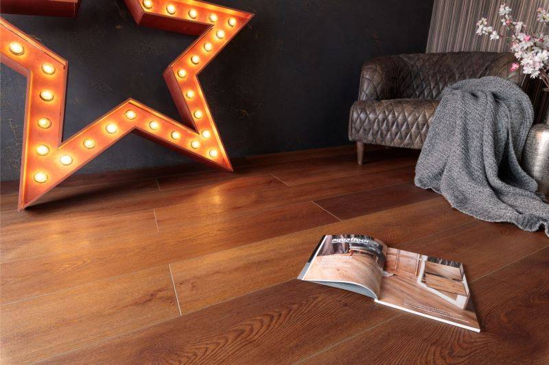 Замковая ПВХ плитка "Aquafloor" AF8026XXL (1800*228*8 мм) — купить в Дзержинске