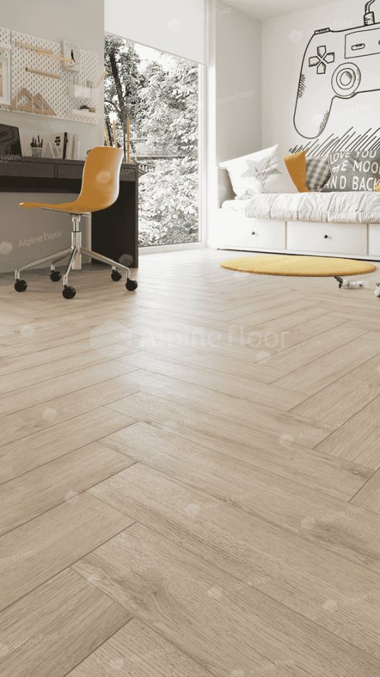 Виниловый ламинат "Alpine Floor" Parquet Light Дуб Медия (600*125*4 мм) — купить в Дзержинске
