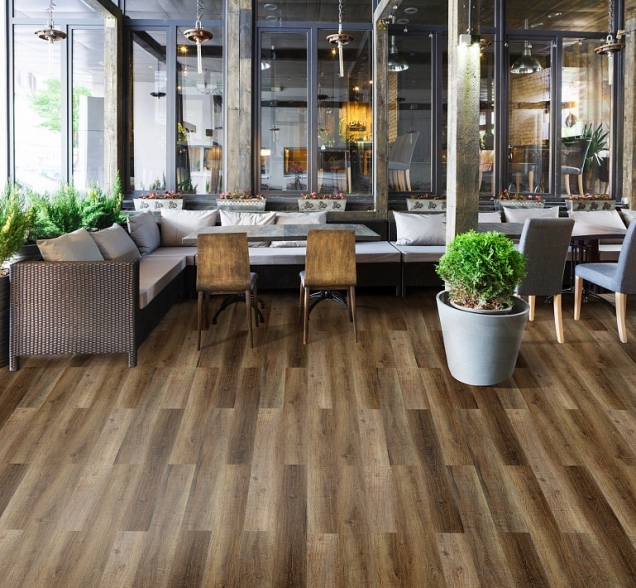 SPC ламинат "CronaFloor" Wood 4V Дуб Чак (1200*180*4 мм) — купить в Дзержинске