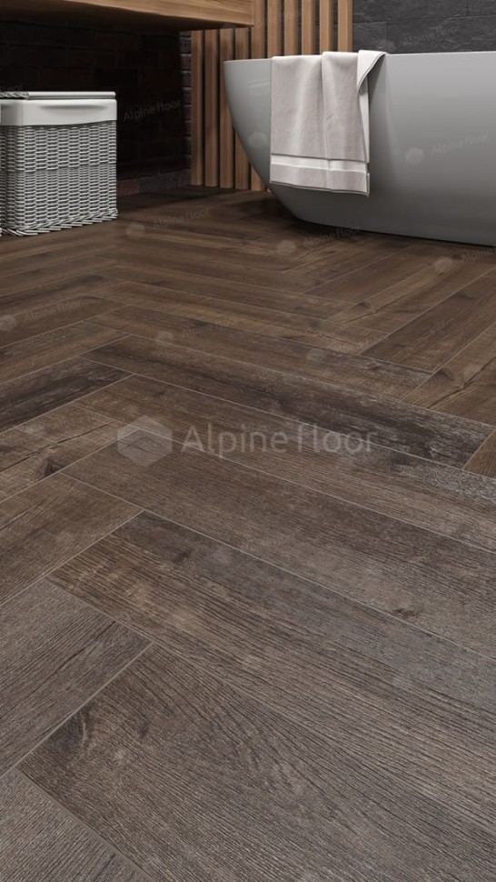 Виниловая плитка "Alpine Floor" Parquet LVT Дуб Альферац (590*118*2,5 мм) — купить в Дзержинске
