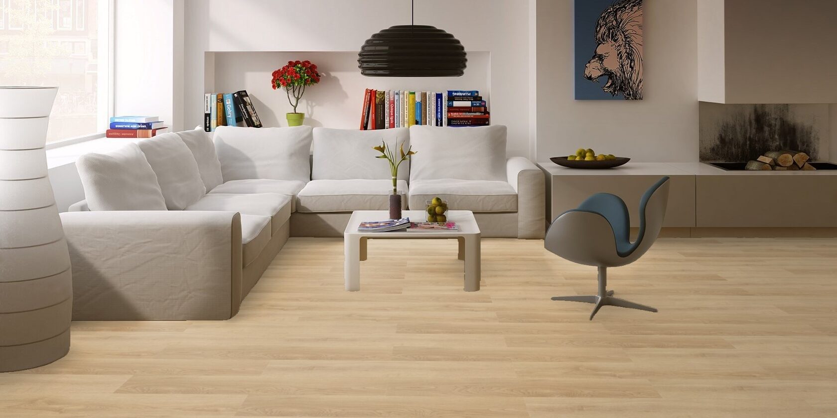 Клеевая плитка для коммерческих помещений "Bonkeel" Eruption (914,4*152,4*2,1мм) — купить в Дзержинске