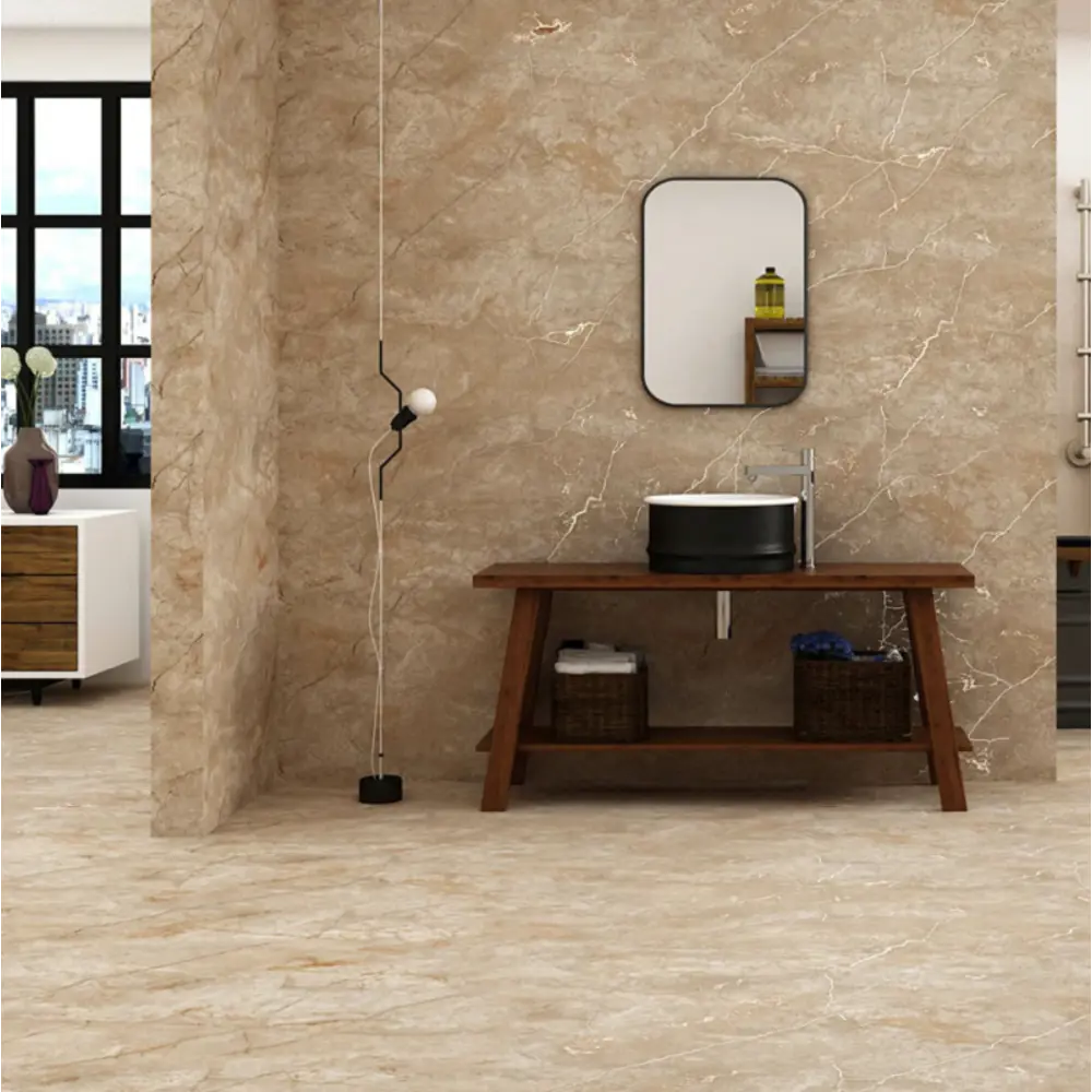 Керамогранит "Sonex" Mostaco natural карвинг 60x120см цвет светло-коричневый с прожилками — купить в Дзержинске