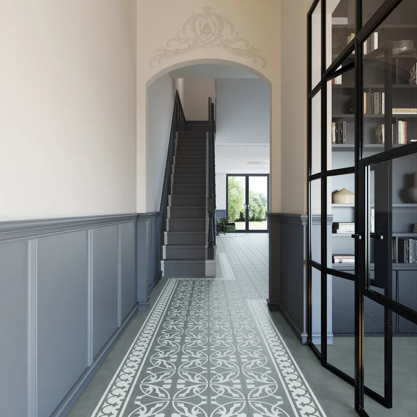 Кварцвиниловая плитка "Invictus" Victorian Deco Smoke (229*229*2,5мм) — купить в Дзержинске