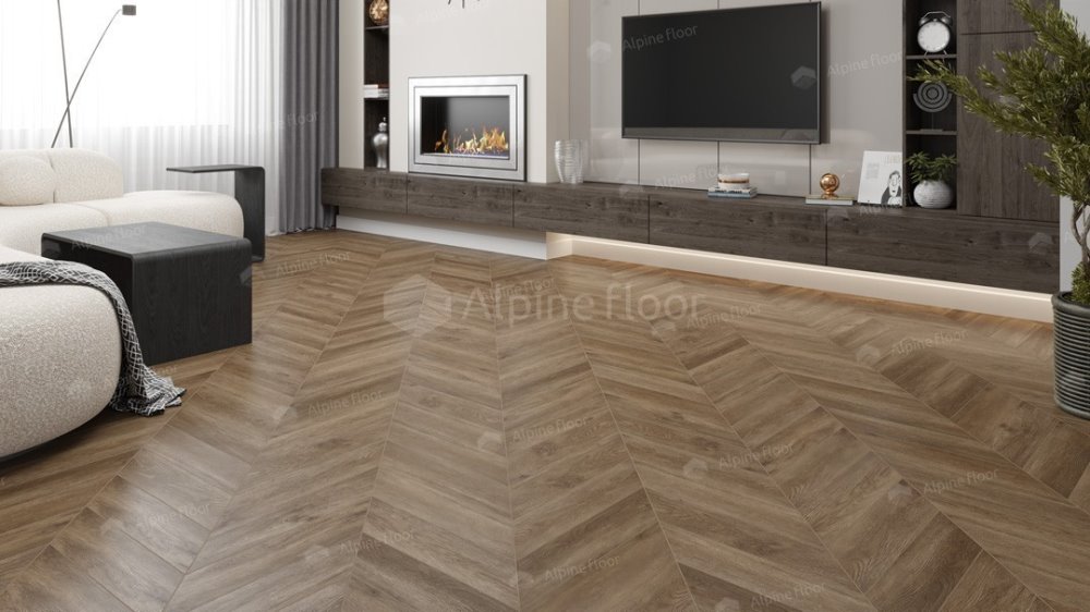 LVT плитка "Alpine Floor" Макадамия (555*127*2,5 мм) — купить в Дзержинске