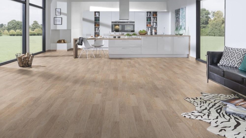 Ламинат "Kronospan" Forte Classic Дуб Льняной 4283 (1285*192*8 мм) — купить в Дзержинске