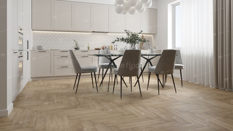 Виниловая плитка "Alpine Floor" Parquet LVT Дуб Ваниль Селект (590*118*2,5 мм) — купить в Дзержинске