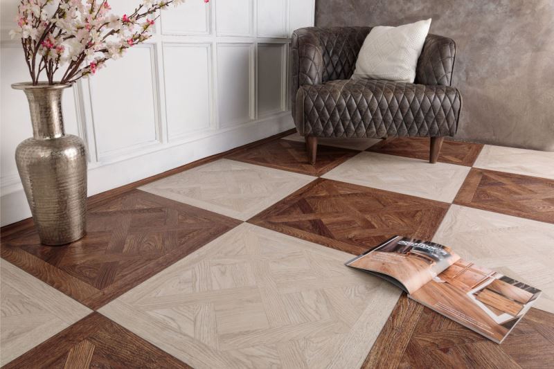 Замковая ПВХ плитка "Aquafloor" AF7001VS (600*600*7 мм) — купить в Дзержинске