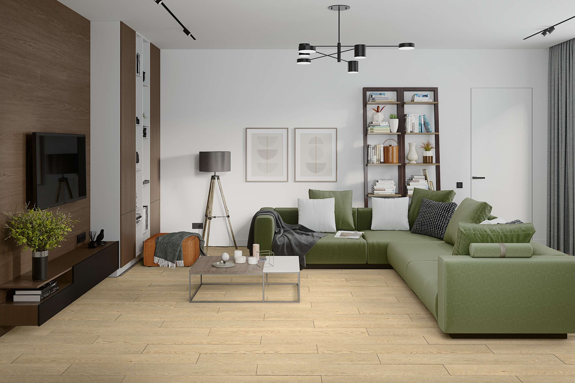 SPC ламинат «Damy Floor» Дуб Латте (1220*180*4 мм) — купить в Дзержинске